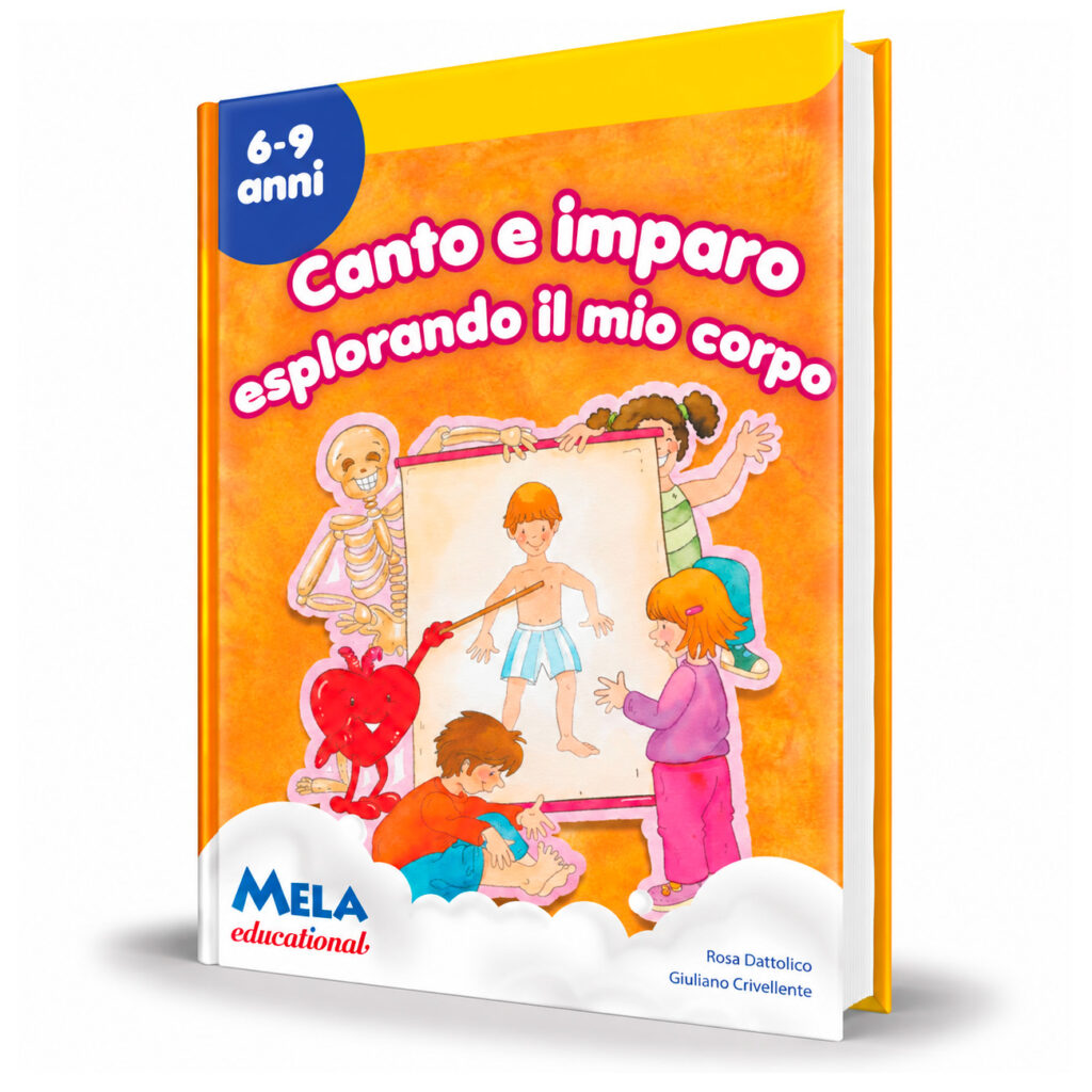 copertina Canto e imparo esplorando il mio corpo_libro