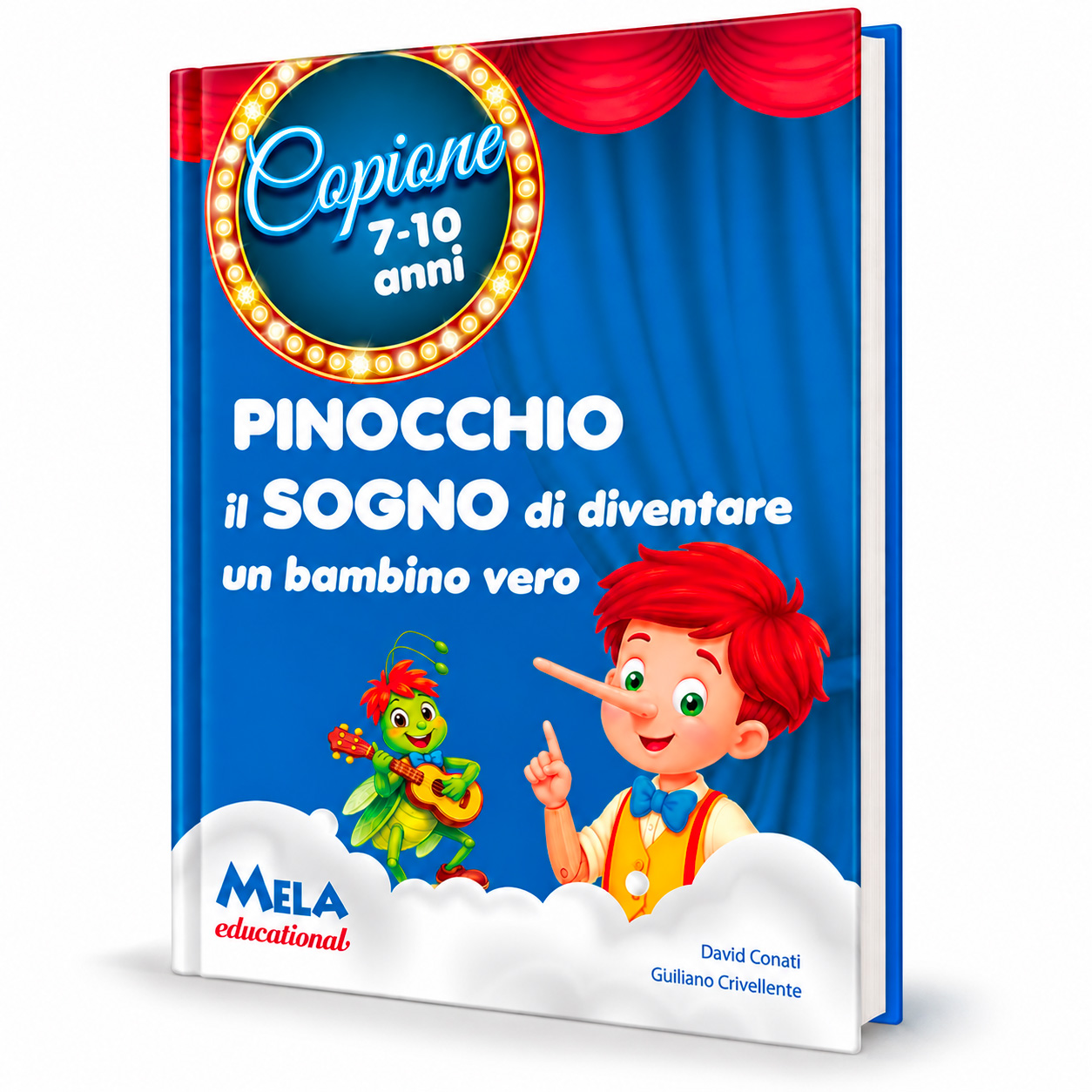 Libro copione teatrale su Pinocchio