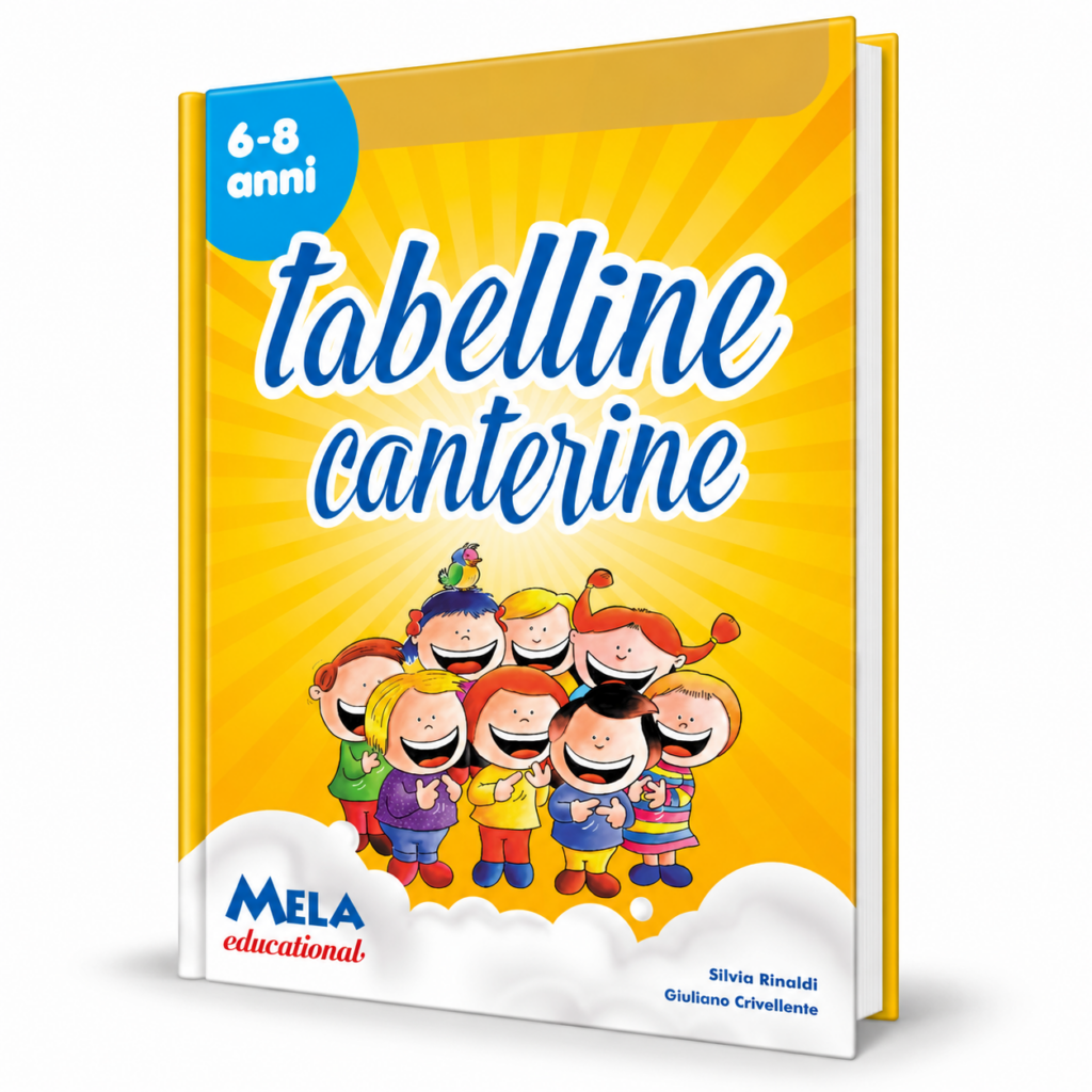 Copertina libro Tabelline canterine