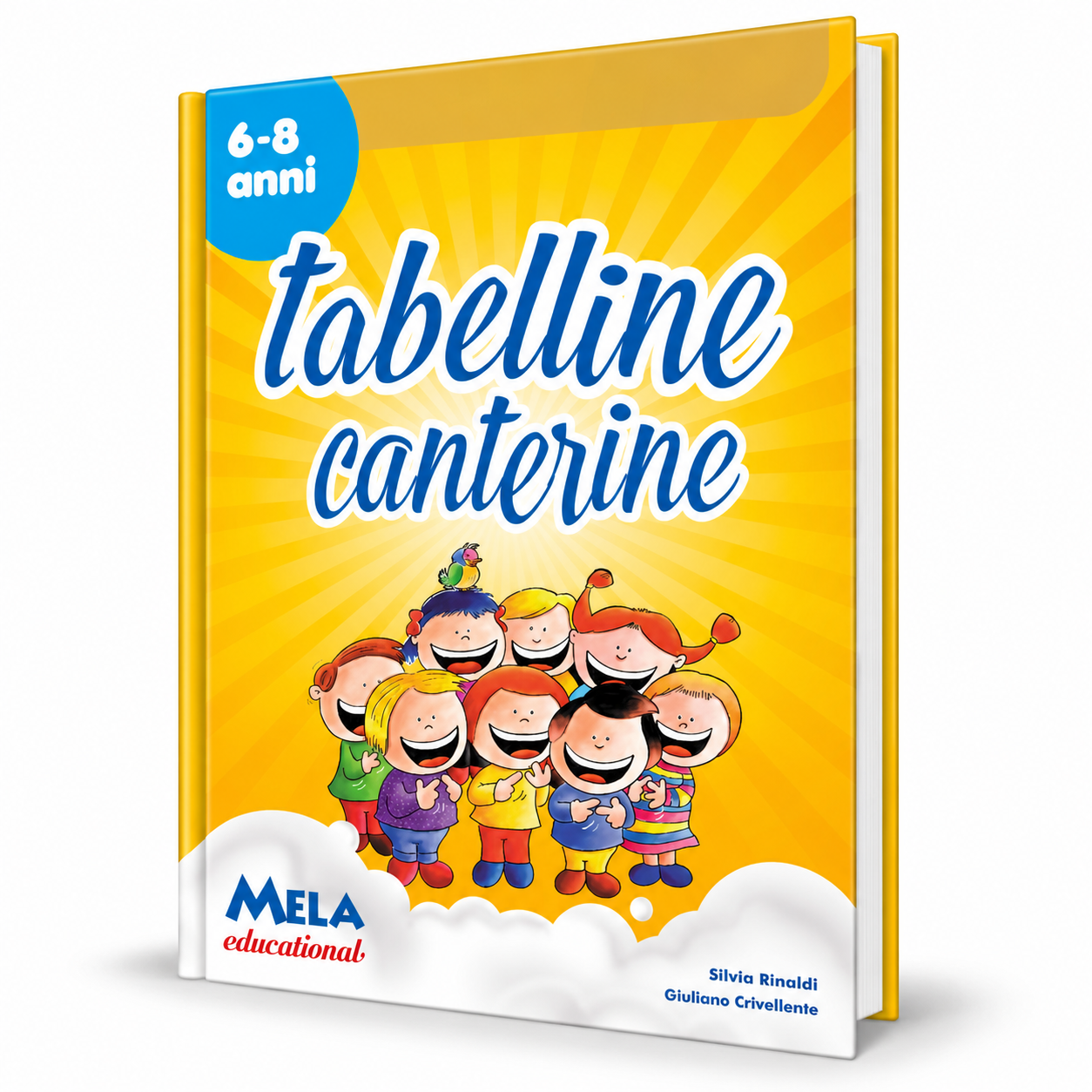 Copertina libro Tabelline canterine