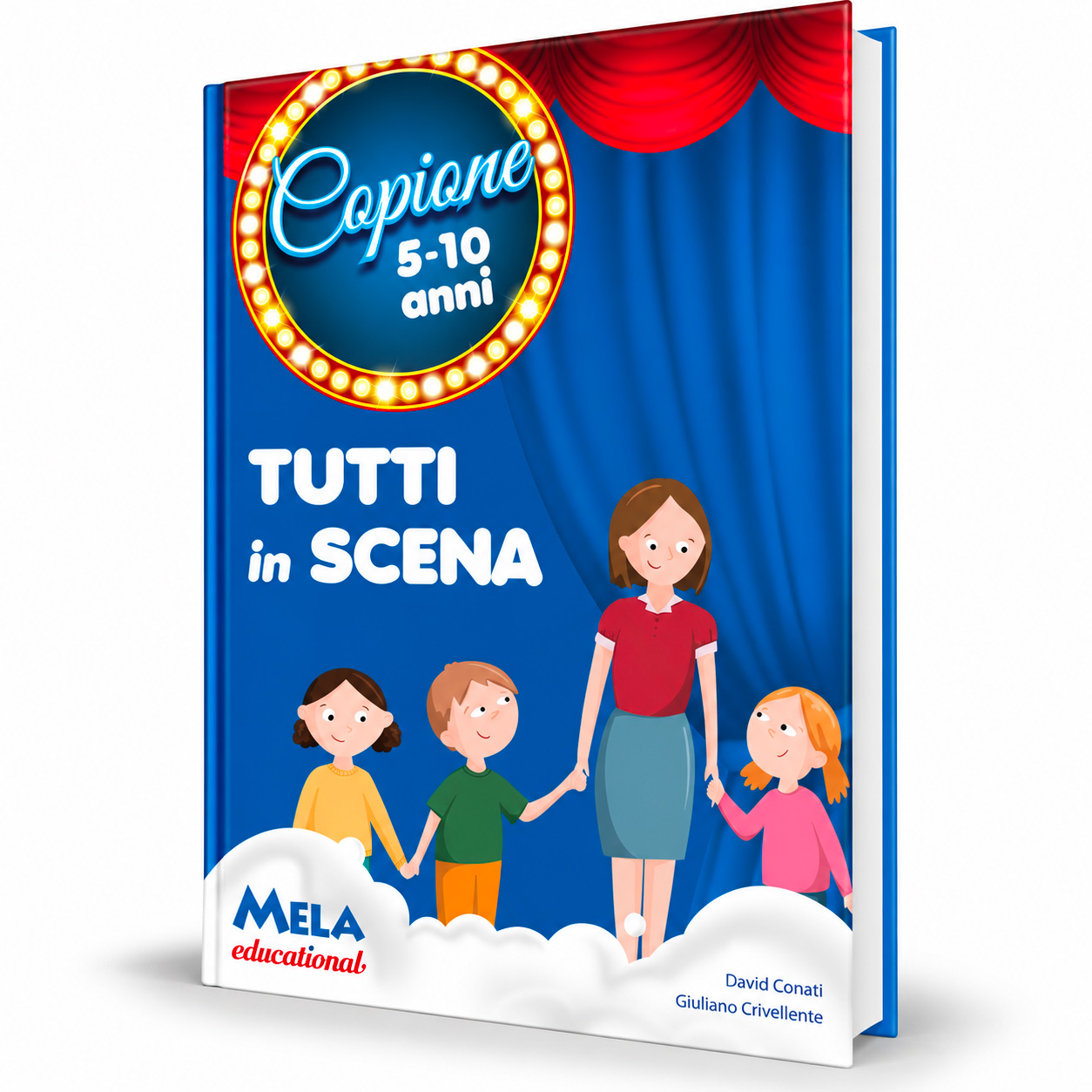 Copertina libro Tutti in scena